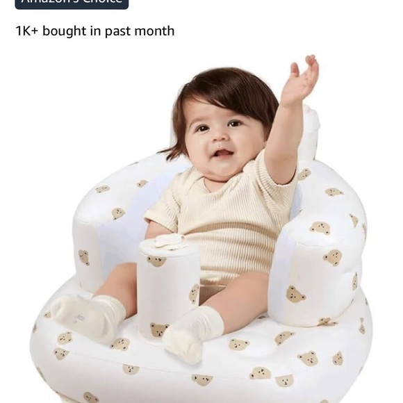 Inflatable travel baby seat - Picture 2 of 5